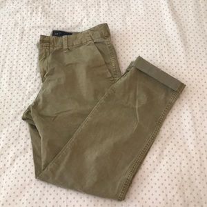 Gap Olive Chino Pants